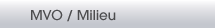 mvo/milieu